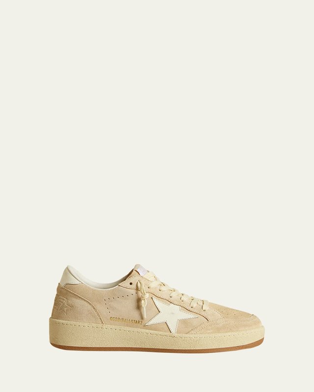 Ball Star Leather Low-Top Sneakers